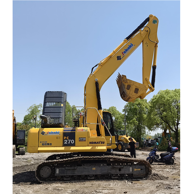 Secondhand Komatsu PC270 Earth-Moving Machinery Excavator Used 27ton Excavators
