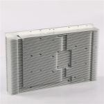 Computer Cooling Metal Heatsink Silver Brass Anodized Surface Treatment