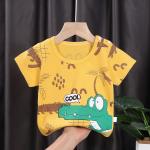 Short Sleeved Children's Sports Shirts Pure Cotton Girls' Summer Clothes Boys'