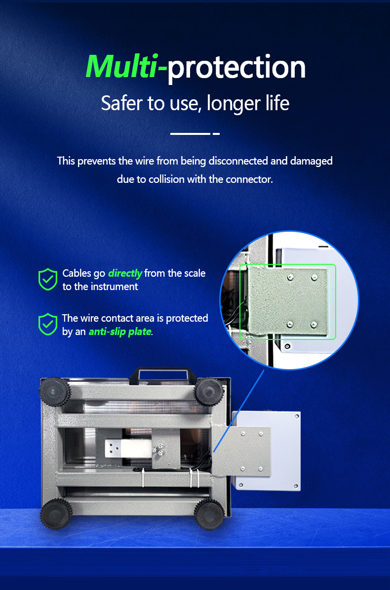150KG Safe Overload Range SOHE AT 300*400mm Industrial Weighing Platform with Battery