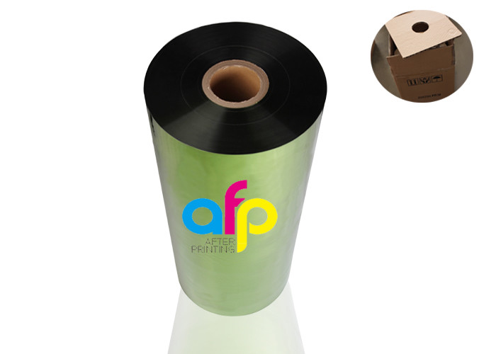 Matte Gold Metallic Polyester Film , 24 Micron Polyester Laminating Film