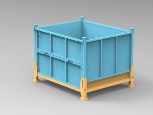 China Hot Sell Manufacture Collapsible Durable Metal Stillage Cages wholesale