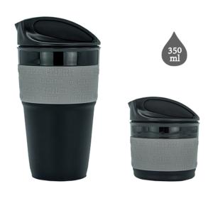 China Biodegradable Reusable 12OZ Collapsible Silicone Coffee Cup wholesale