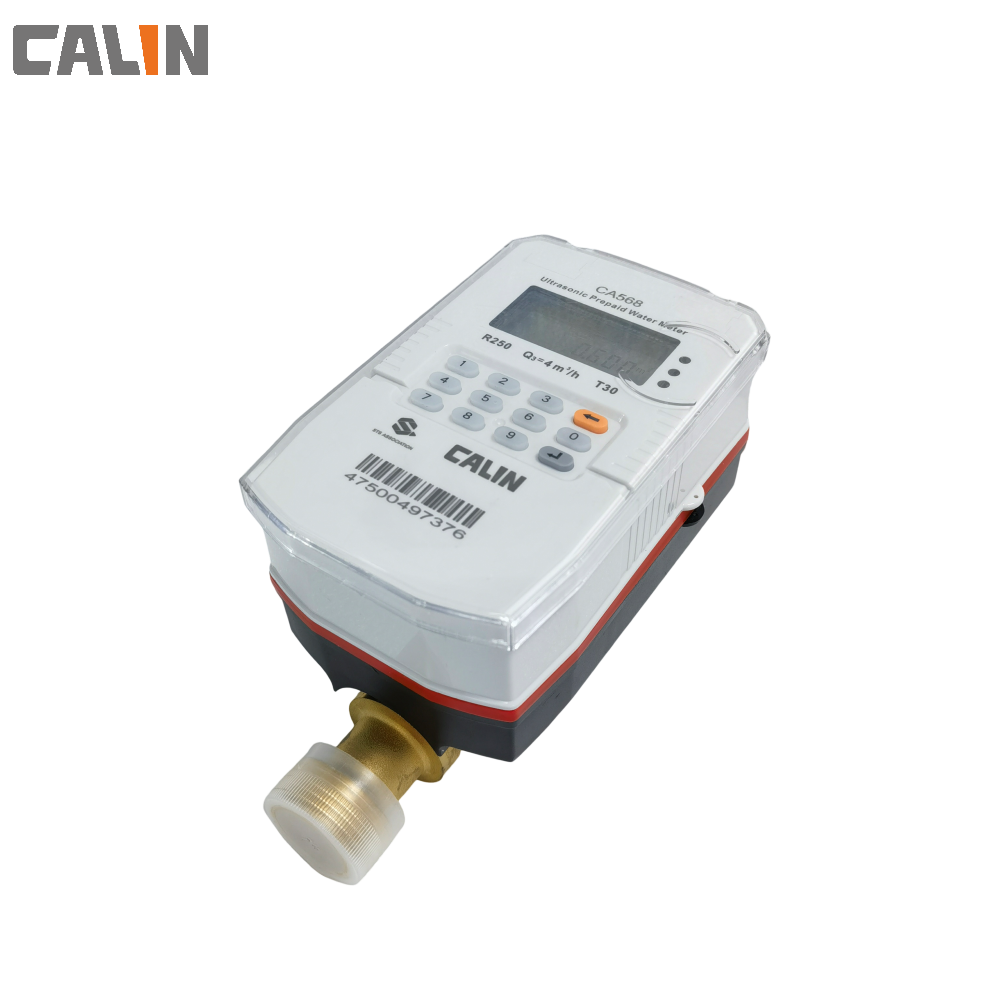 Standalone Keypad Prepaid Water Meters , Water Proof Electronic Water Meter