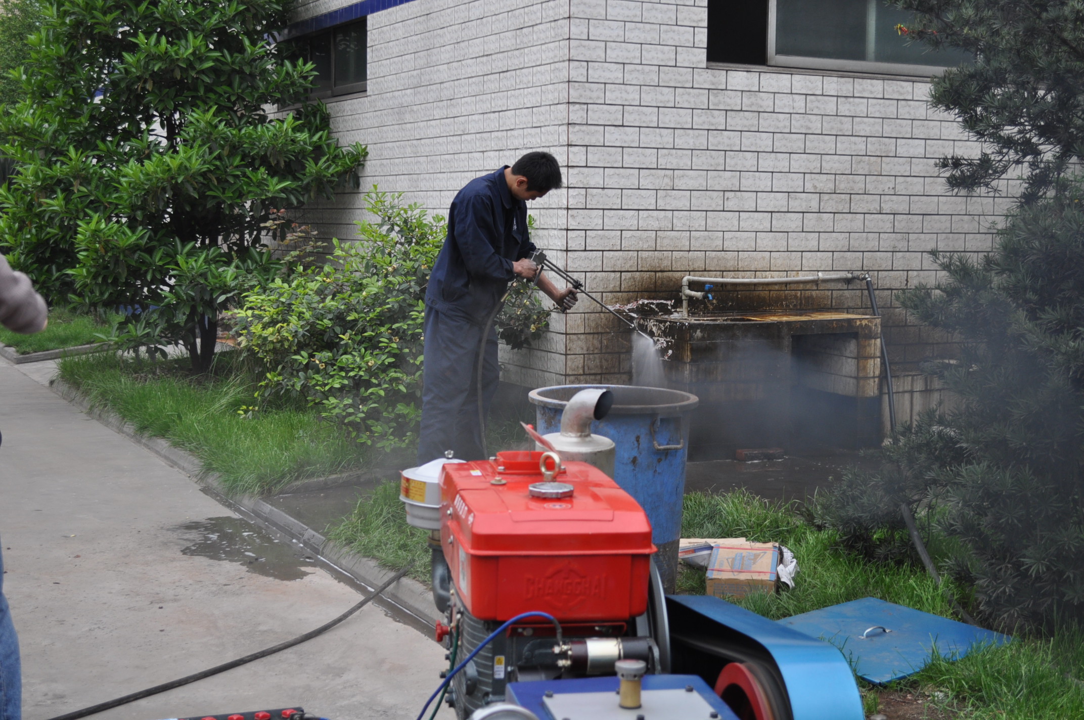 450bar Industrial Pressure Washer Hydro Blasting High Pressure Water Pump