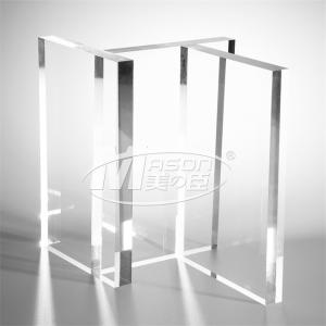 China A3 Plexiglass Plastic High Transparent Hard Clear Acrylic Sheet 1050x2050mm wholesale