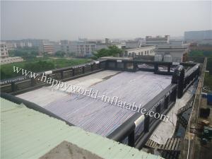 China Black colour inflatable football arean , inflatable football field,inflatable soccer field wholesale