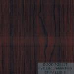 Wooden Grain Dark Wood Film Decorative 0.25mm - 0.60mm Thickness