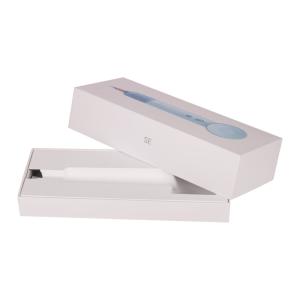 China FDA White Paper Box Packaging Electronic Product With Lids And Bottom wholesale