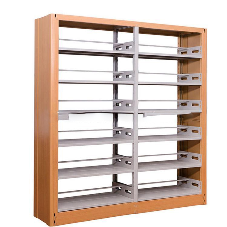School Library Durable 0.8m Iron Metal Book Shelf