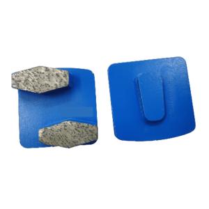 China 150# Diamond Concrete Grinding Plate 2 Segment OEM ODM Available wholesale