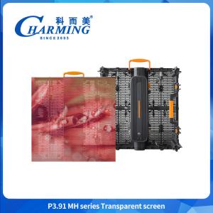 China 500*1000mm 1000*1000mm Outdoor Transparent LED Display Advertising LED Transparent Screens wholesale