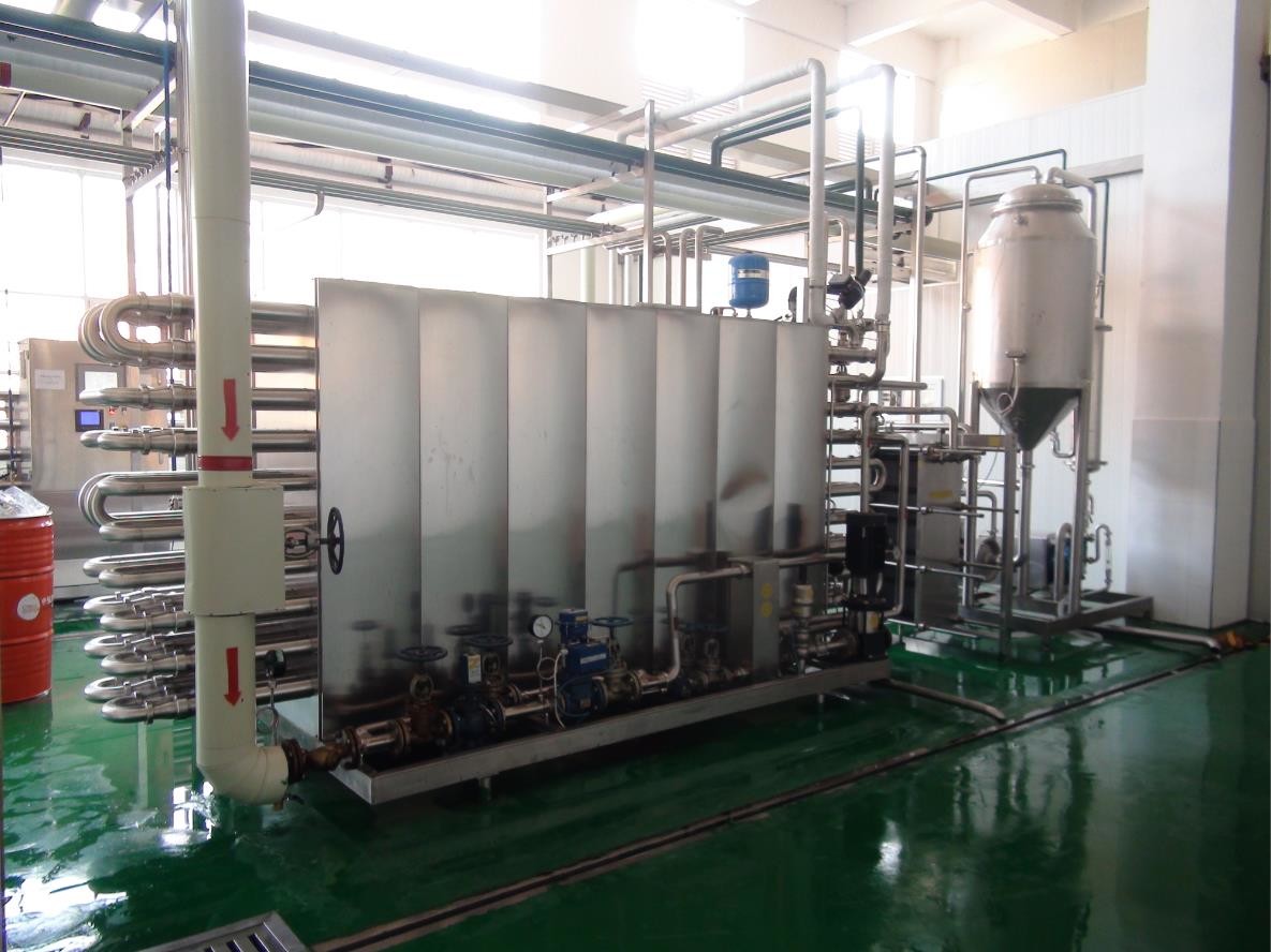 SGS 1000LPH Egg Liquid Juice Pasteurization Equipment With Touch Screen