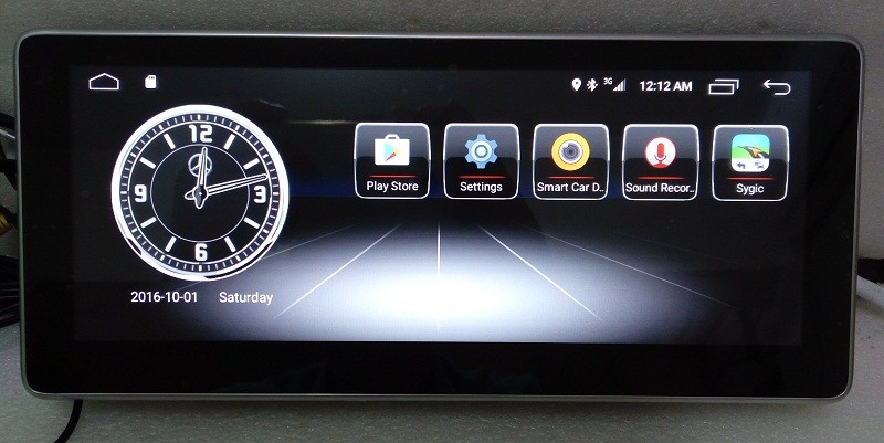 Ouchuangbo car gps radio stereo for Benz E class W207 2010-2015 support BT USB SWC 1080P HD video android 7.1