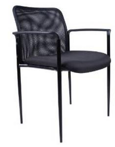 China Mesh Guest Reception China Stacking Chair wholesale
