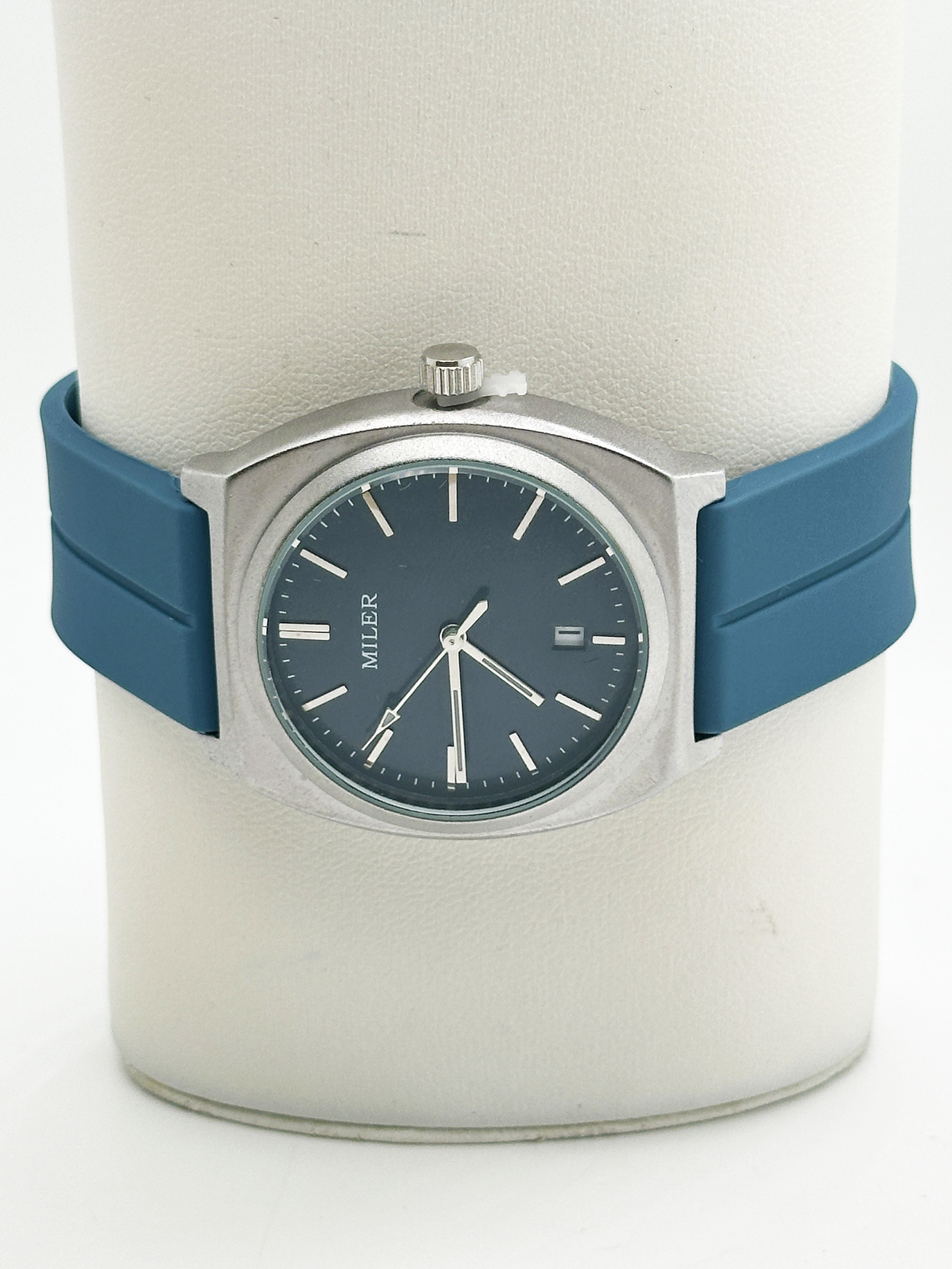 Multifunction Round Silicon Strap Watch Waterproof Luminous Wrist Watch Timepiece