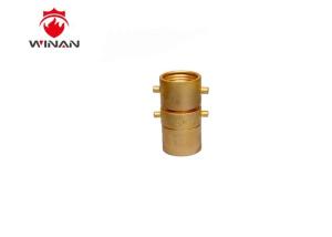China American Type Brass Fire Hose Coupling Male Adaptor Stainless Steel Material wholesale