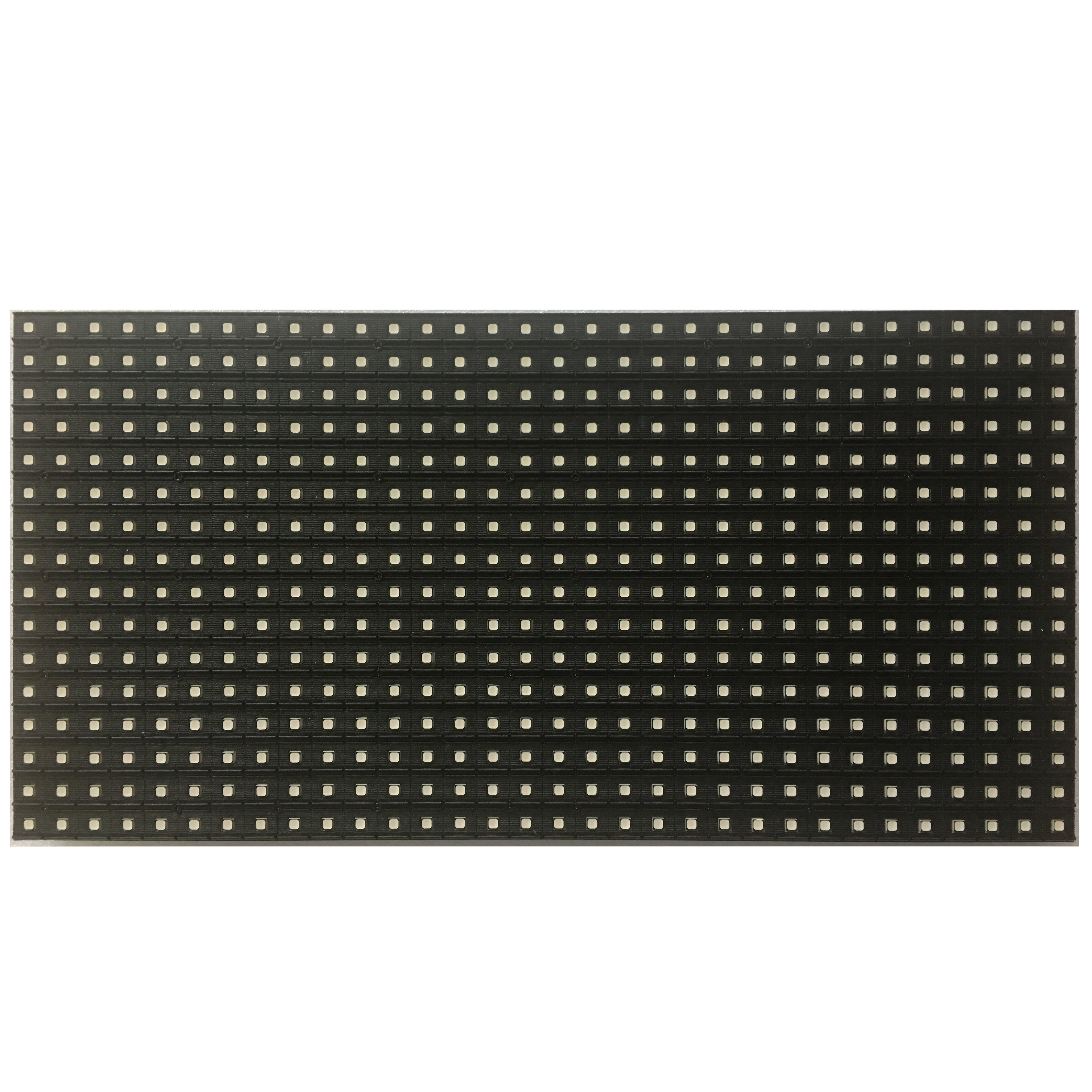 SMD3535 P10 RGB LED Display Module 1/4S , IP65 160x320mm P10 Module LED Anti UV