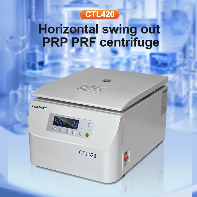 CTL420 Biochemistry Laboratory Centrifuge Horizontal Rotor 10ml 15ml 50ml Tubes For Clinical Testing