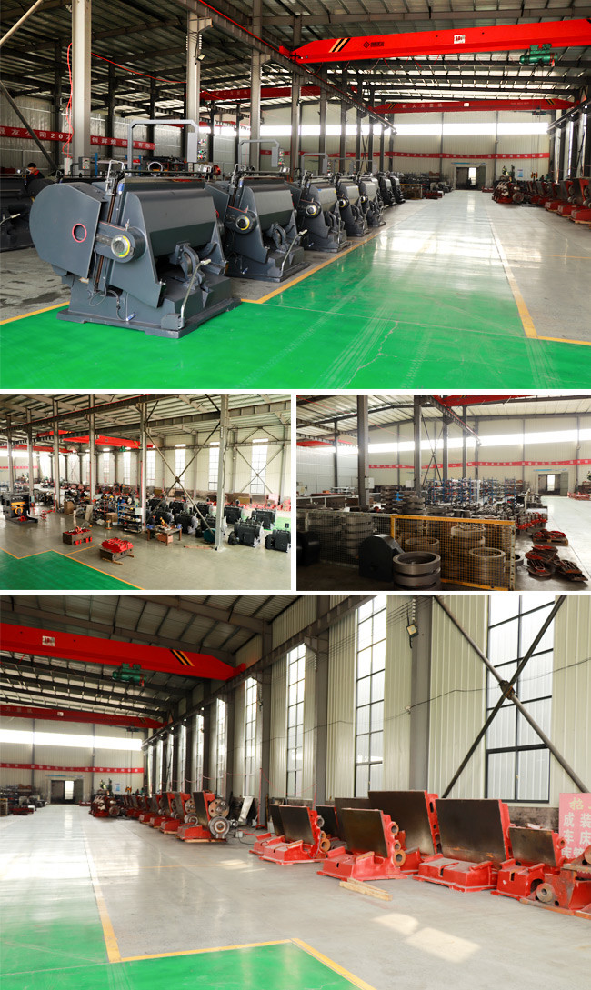 Manual Carton Box 750 Die Cutting Machine Corrugated Board Die Cutter