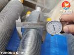 Wound Type Fin Tube ASME SA249 TP316L Stainless Steel Welded Tube
