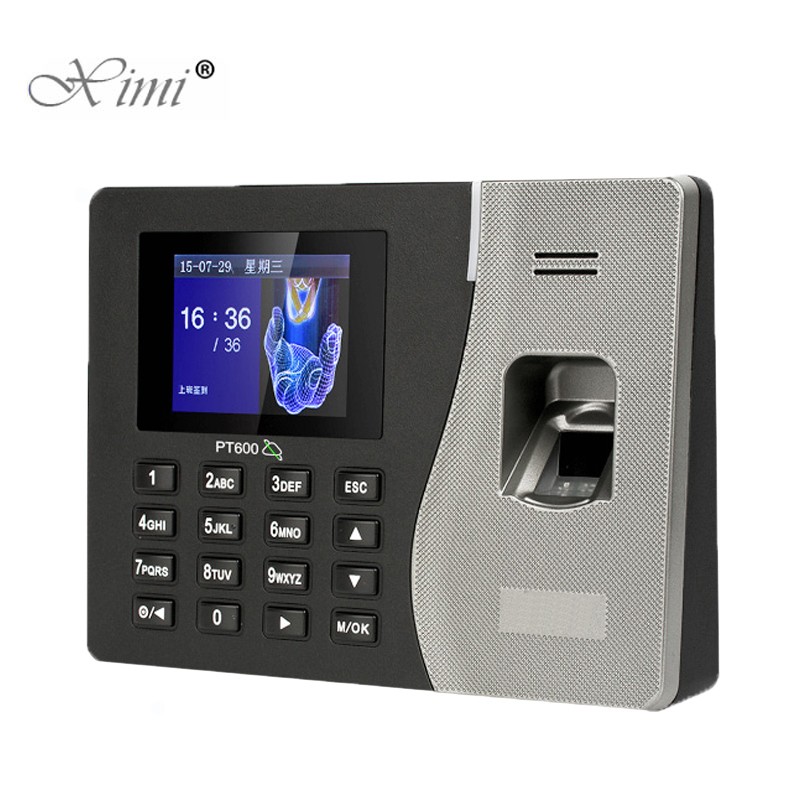 Biometric Time Attendance Machine ZK PT600 Fingerprint Time Clock TCP/IP Biometric Fingerprint Time Attendance With IC Card