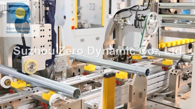 Customized Treadmill Running Machine Roller Balancing Machine With Transmission Line Welding Correction