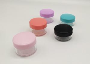 China 15g 20g PS Transparent Face Cream Jars With PP Cap wholesale
