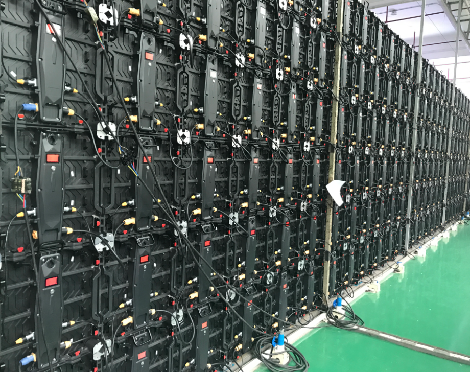 Flexible IP65 P3.91 Stage Backdrop Led Panel 1000W/sqm