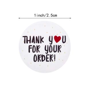 China Thank You Words Printed Paper Sticker , Demossed Adhesive Printer Paper wholesale