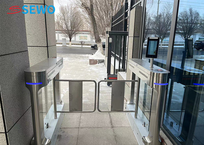 Customized Widening Swing Turnstile Barrier Gate For Non Motorized Vehicle Pedestrian