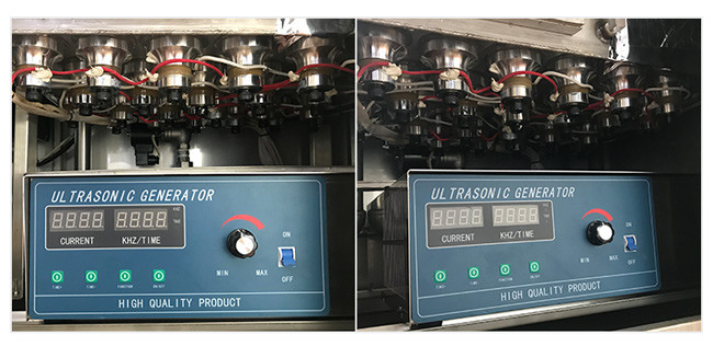 Dual Frequency Ultrasonic Cleaning Machine , Stainless Steel Ultrasonic Cleaner