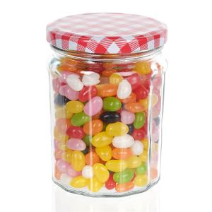 China Wholesale Clear Round Glass Canning Jar 50ml 100ml 200ml Food Storage Jar wholesale