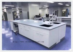 China Chemical - Resistance Lab Bench Furniture Adjustable Shelf Beared Above 800 Kg on sale