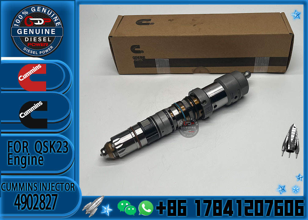 QSK23 QSK60 Diesel Engine Common Rail Fuel Injector 4902827 4062090 4077076 for cummins