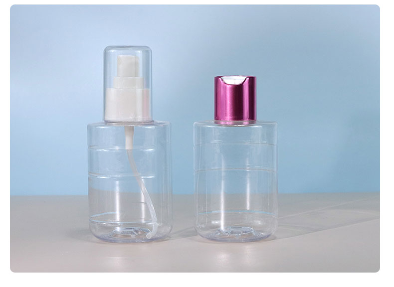 30ml 50ml 100ml PET Spray Bottle Luxury Glass Refillable Perfume Bottle With Wooden Cap