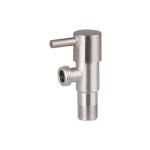CE Single Way Stainless Steel Angle Stops Plated Brush Finishing