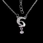 Dance Girls 925 Silver Necklace For Wedding / Daily Wear / Anniversary / Propose