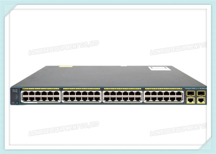 Cisco 2960Seires Switch WS-C2960-48PST-S 48 10/100 Port PoE Managed Ethernet Network Switch