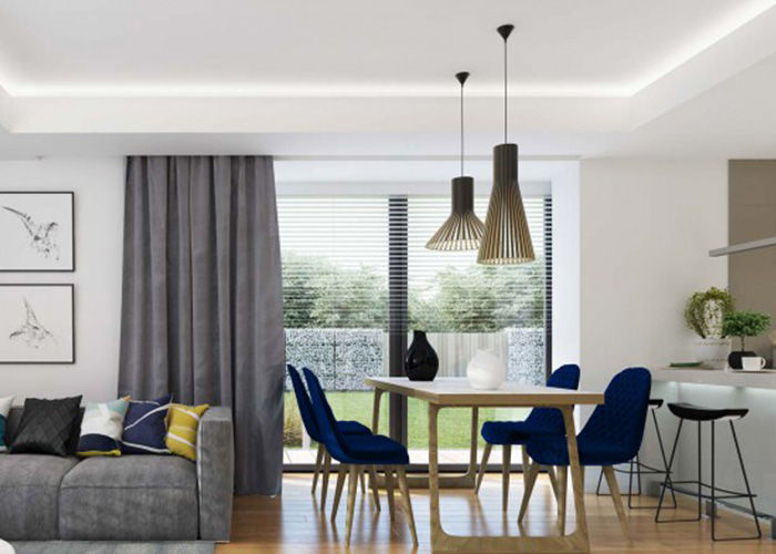 ICC ES Certification Luxury Two 2 Story Prefabricated House With Windows Double Glass PVC Sliding Windows