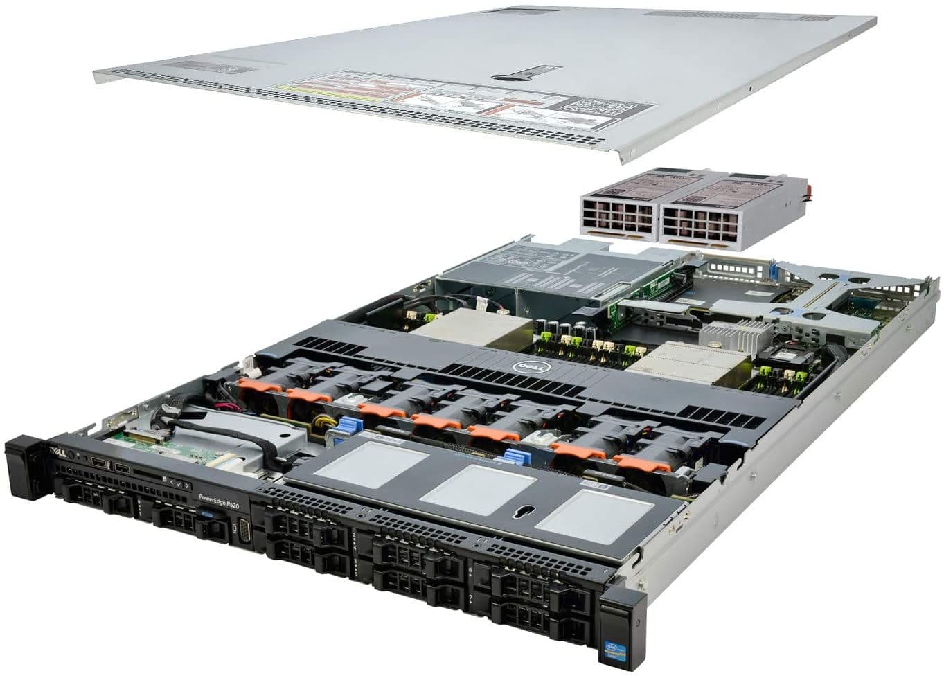 1U Rack Power Edge R440 Server Dell EMC Server Xeon 3204 1.9GHZ SATA