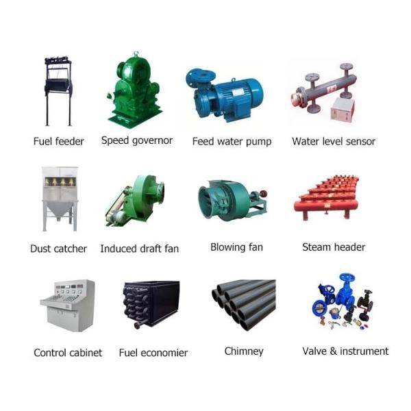 1500kg 1.5 ton Economic rice husk pellet biomass Steam Boiler for Greenhouse