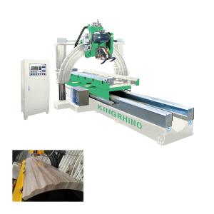 China 7.5kw 3500mm Automatic Stone Column Slot Cutting Machine For Marble Granite wholesale