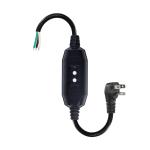 Auto GFCI US 3PIN Plug NEMA 515P Male To Female 90 Degree Falt Plug Outdoor