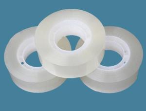 China 12mm Clear Bopp Stationery Tape Durable Viscosity for Student / Pupils wholesale