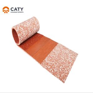 China Esp Semi-Prefabricated Rubber Running Track for Sports Centers Complex Stadiums wholesale