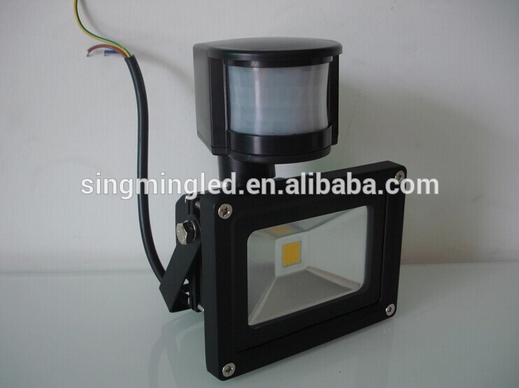 10w 30w Epistar Chip sensor led flood light IP65 outdoor led flood light CE RoSH certific