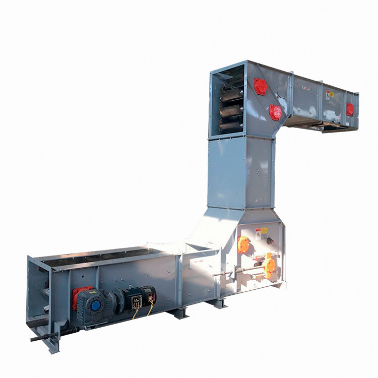Chain Conveyor Z Type Bucket Elevator High Lifting Height CE Certification