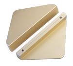 OEM 120mm Aluminium Furniture Drawer Handles Gold Triangle Drawer Knob