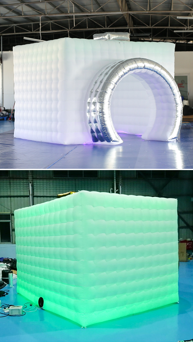 Portable Photo Booth Enclosure Blow Up Photo Booth With Camera Printer